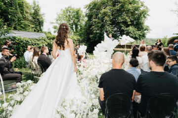 Live Musik bei der Trauung auf einer Hochzeit