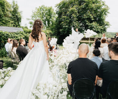 Live Musik bei der Trauung auf einer Hochzeit